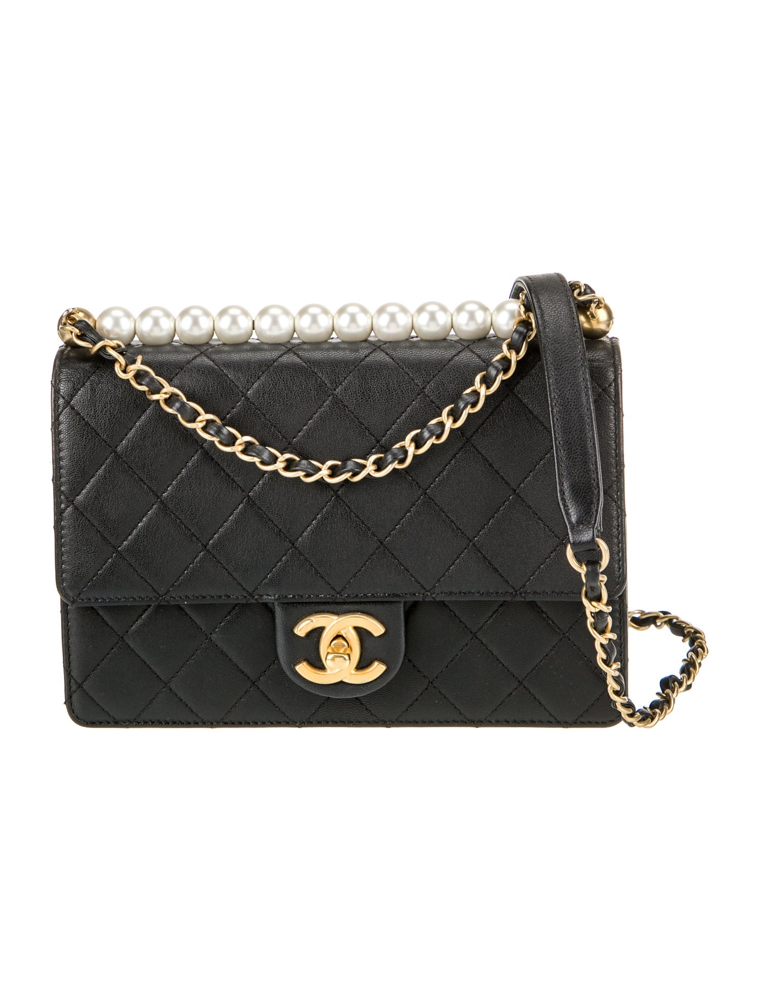 Chanel Medium Chic Pearls Flap Bag