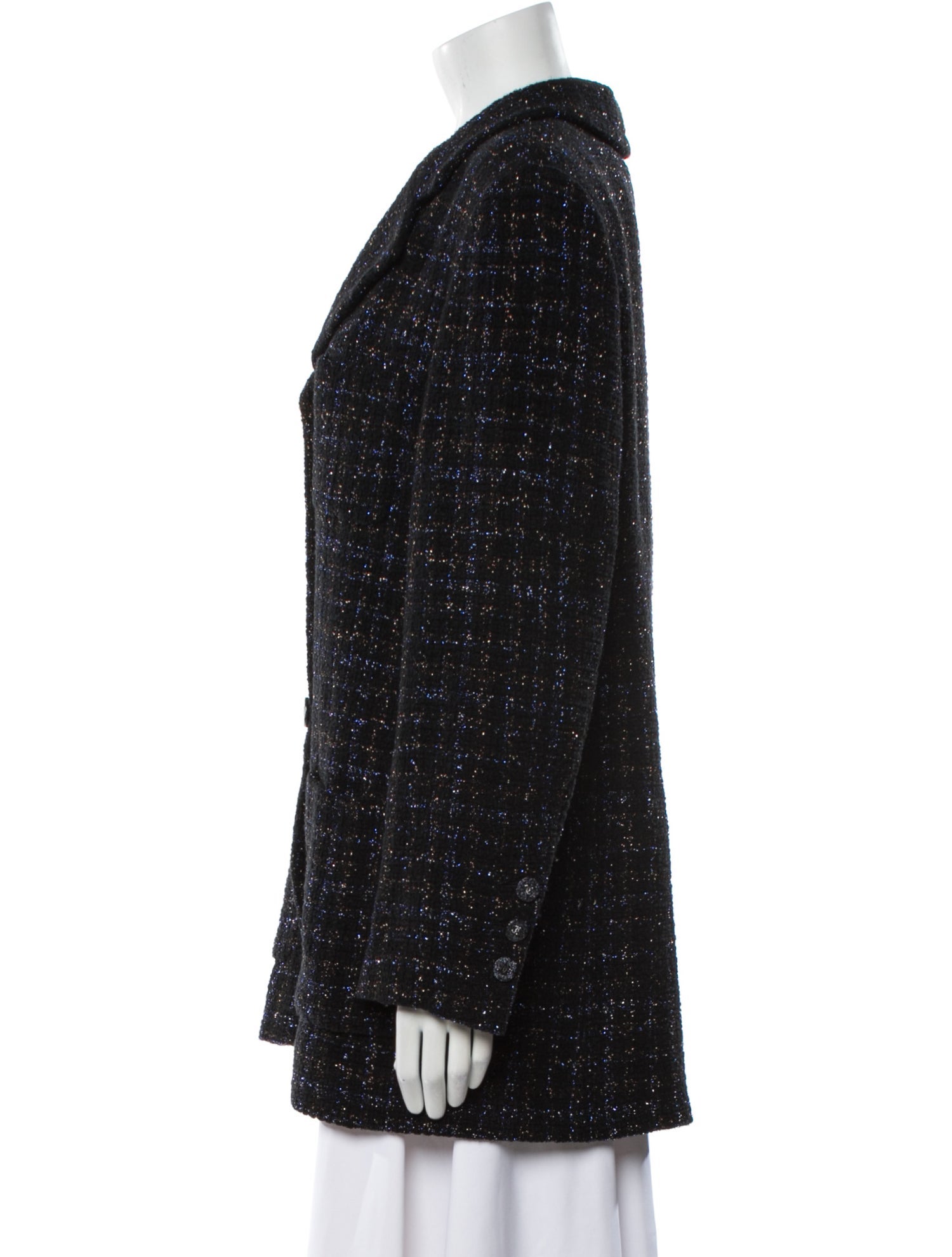 Chanel 2021 Tweed Pattern Evening Jacket