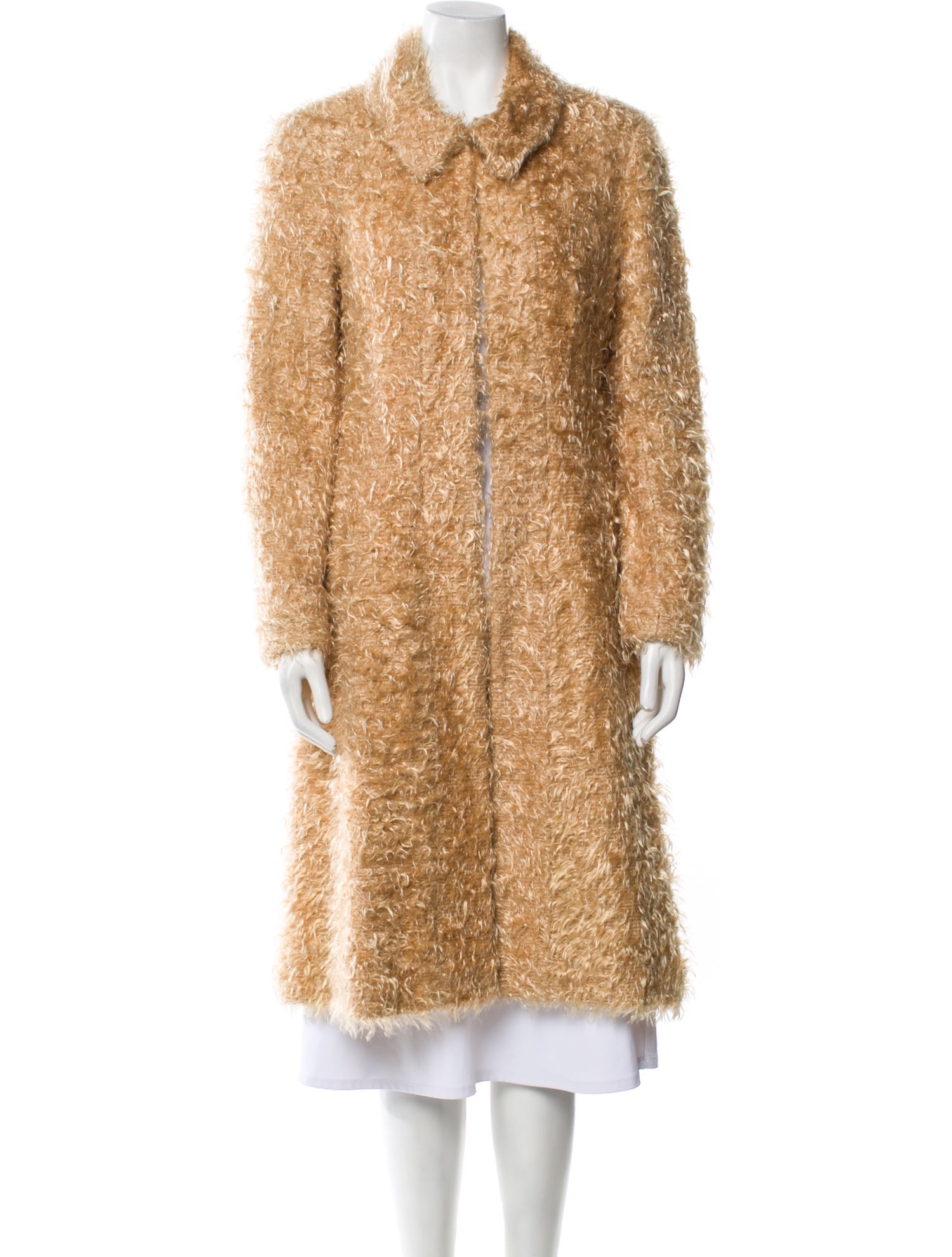 Chanel Vintage 2000 Faux Fur Coat