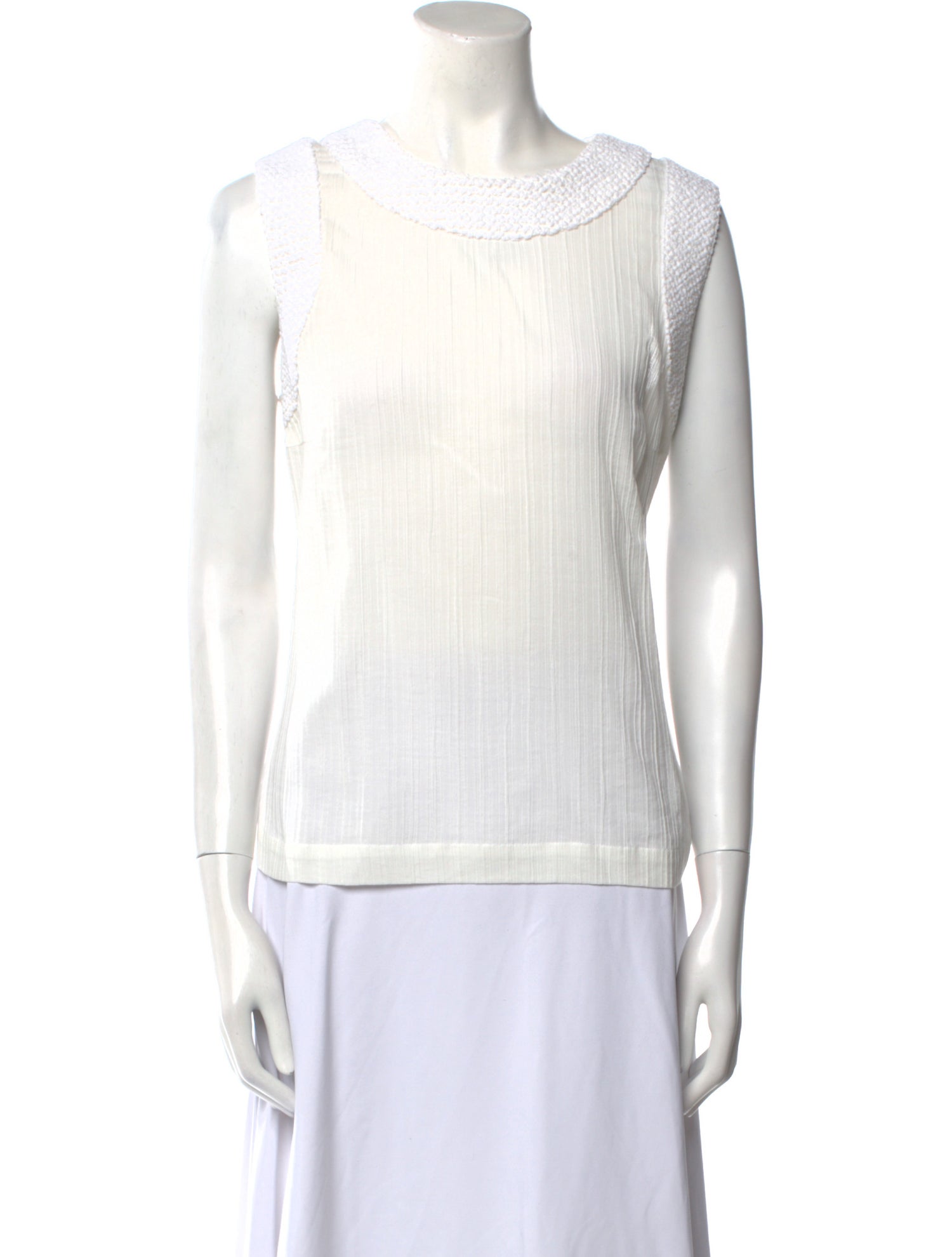 Chanel 2011 Scoop Neck Top