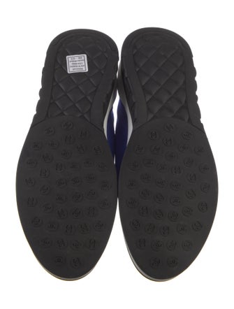 Chanel Interlocking CC Logo Neoprene Sneakers