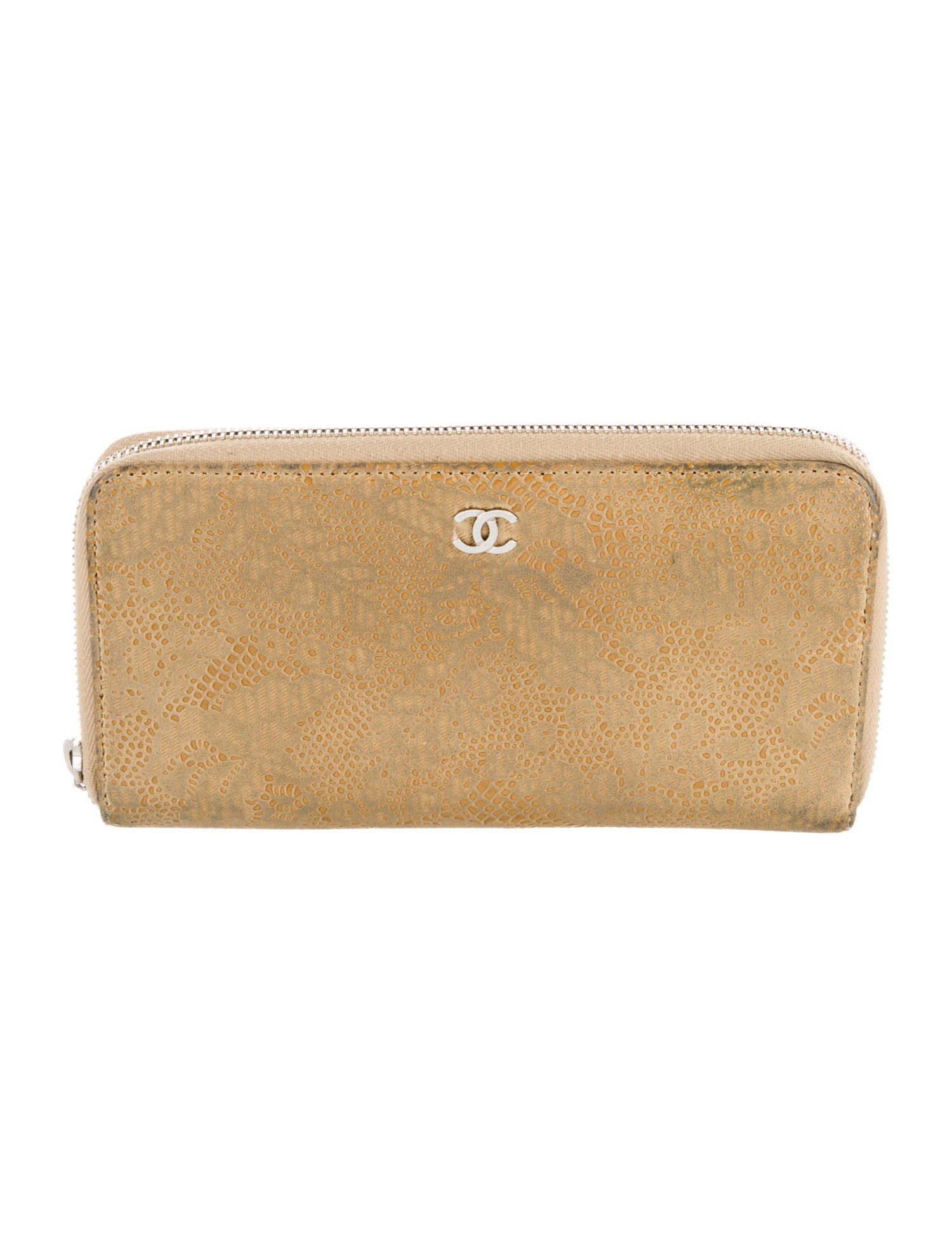 Chanel 2014 Interlocking CC Logo Continental Wallet