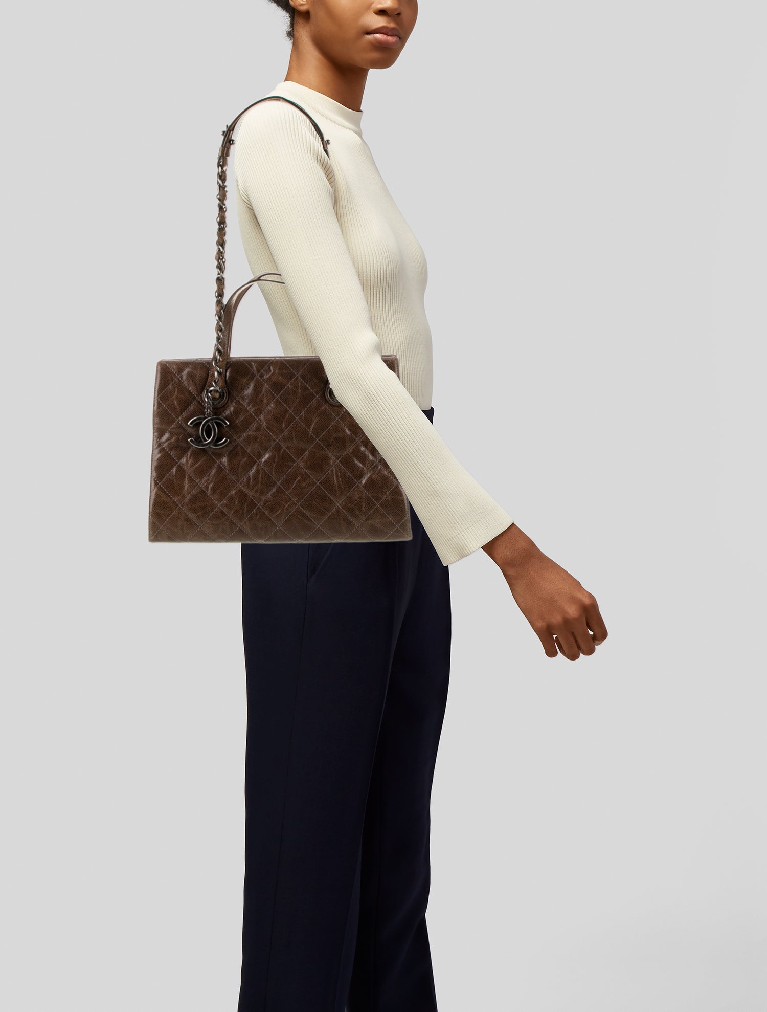 Chanel Paris-Edinburgh CC Crave Tote