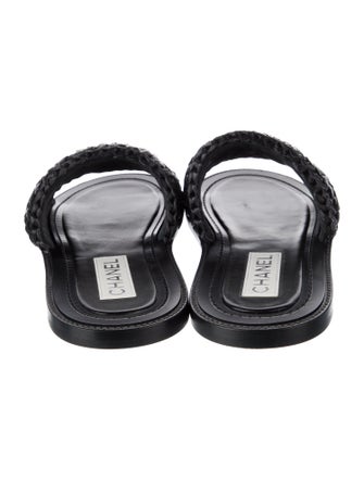 Chanel 2023 Interlocking CC Logo Slides