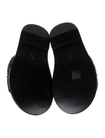 Chanel 2023 Interlocking CC Logo Slides
