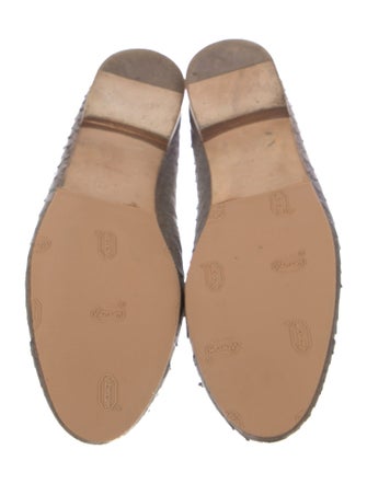 Chanel Interlocking CC Logo Python Ballet Flats