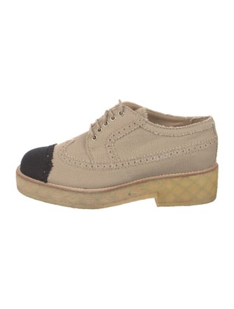 Chanel 2014 Interlocking CC Logo Oxfords