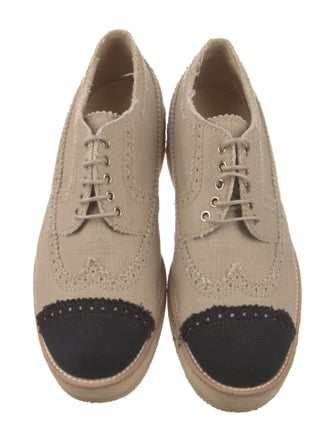 Chanel 2014 Interlocking CC Logo Oxfords