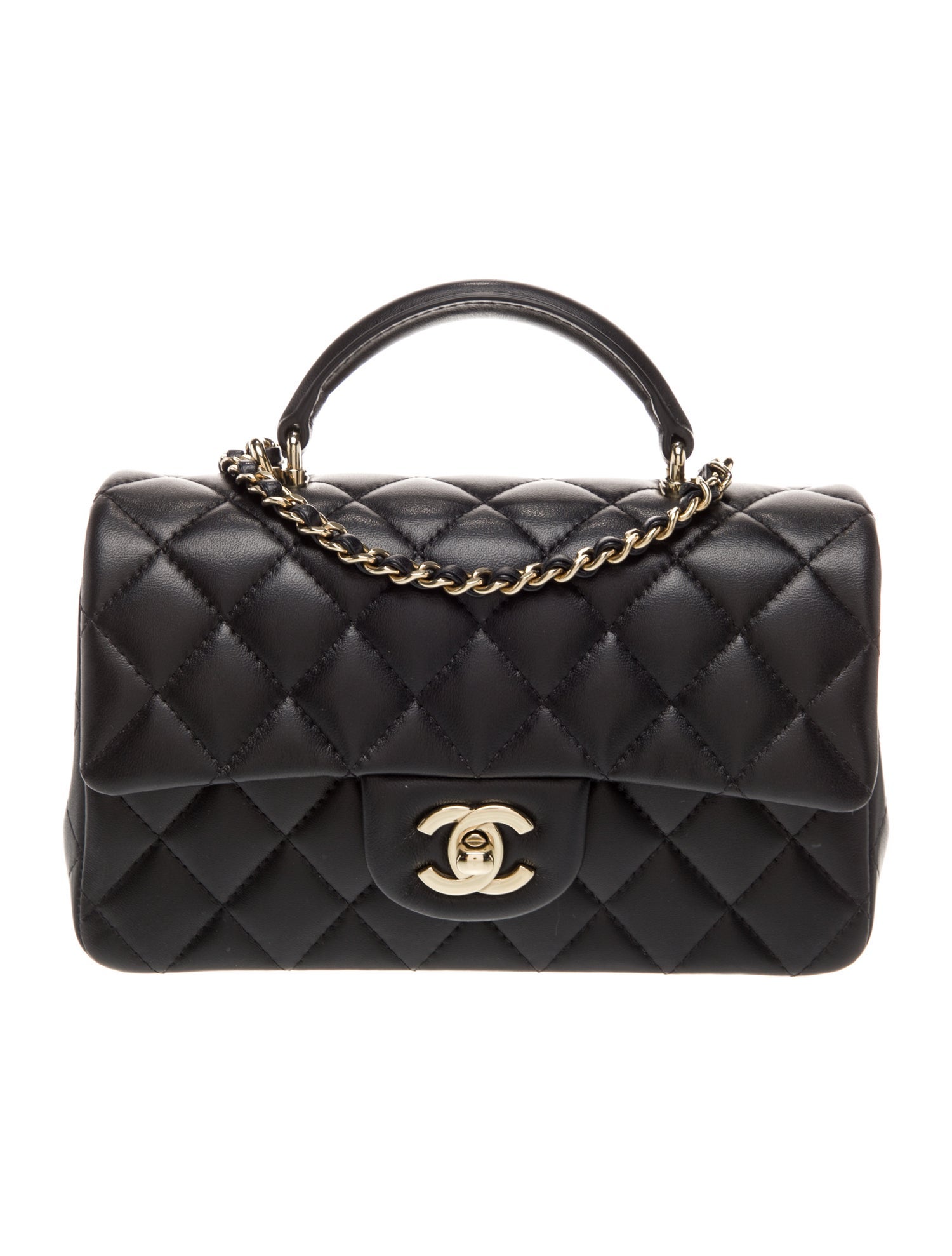 Chanel Classic Rectangular Mini Top Handle Flap Bag