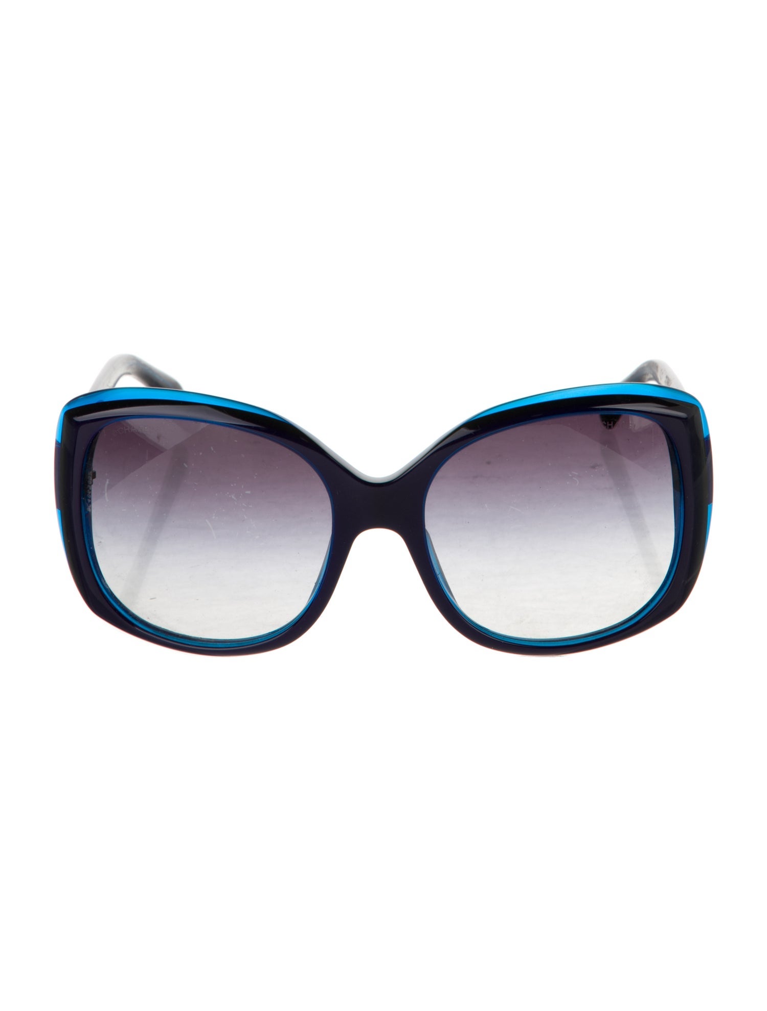 Chanel Interlocking CC Logo Oversize Sunglasses