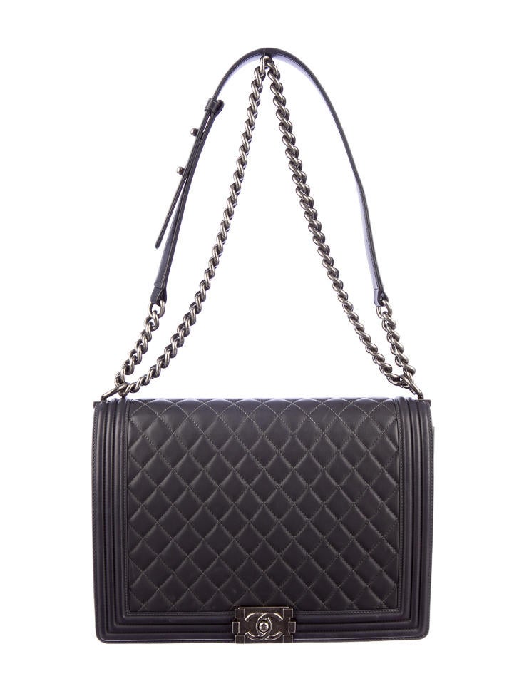 Chanel Quilted Boy Bag