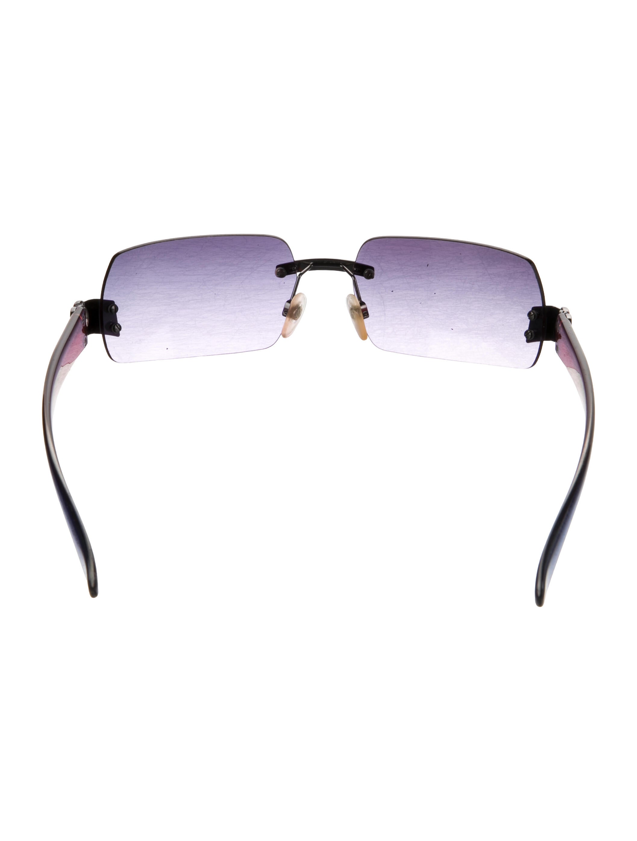 Chanel Vintage Interlocking CC Logo Sunglasses