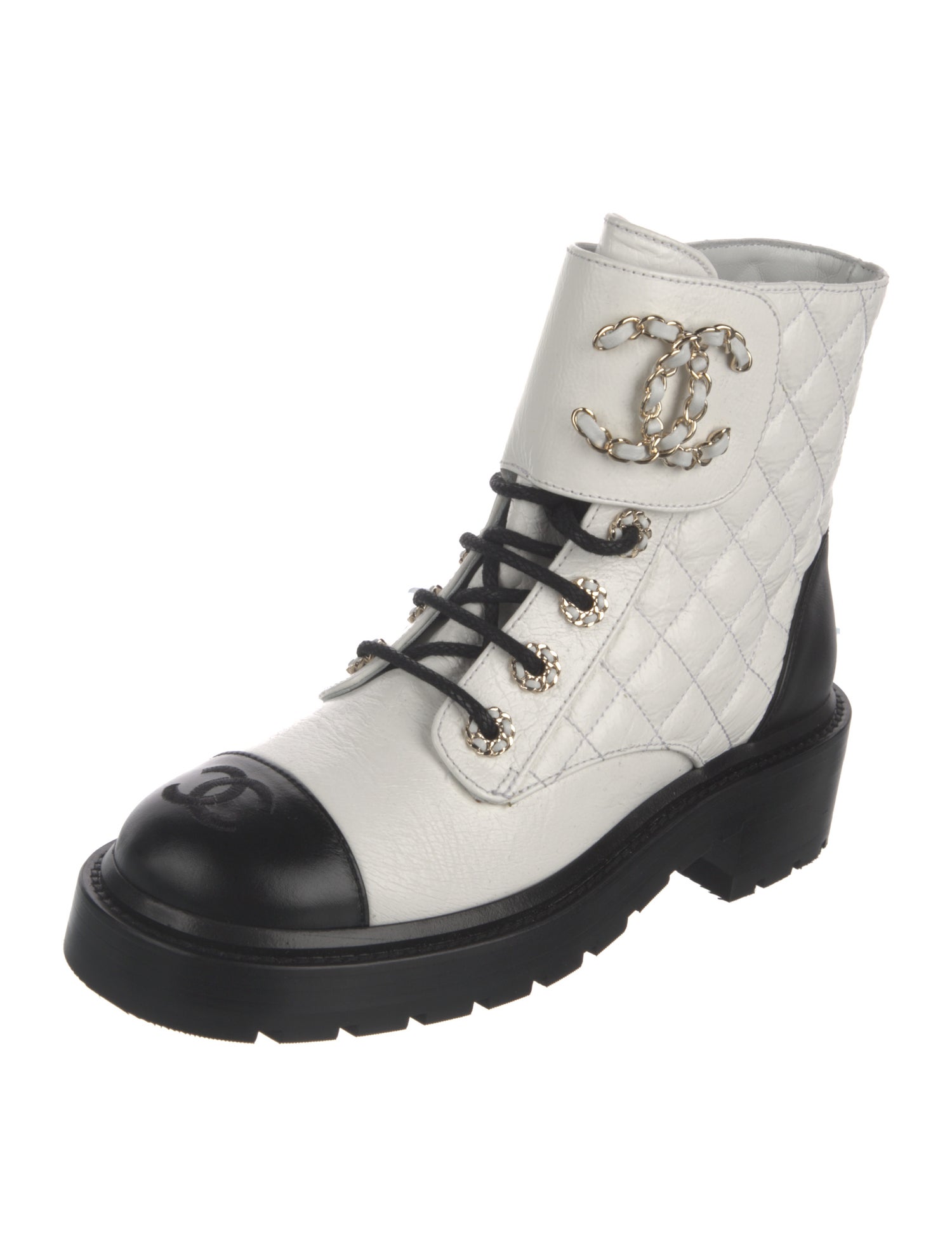Chanel 2020 Interlocking CC Logo Sneakers