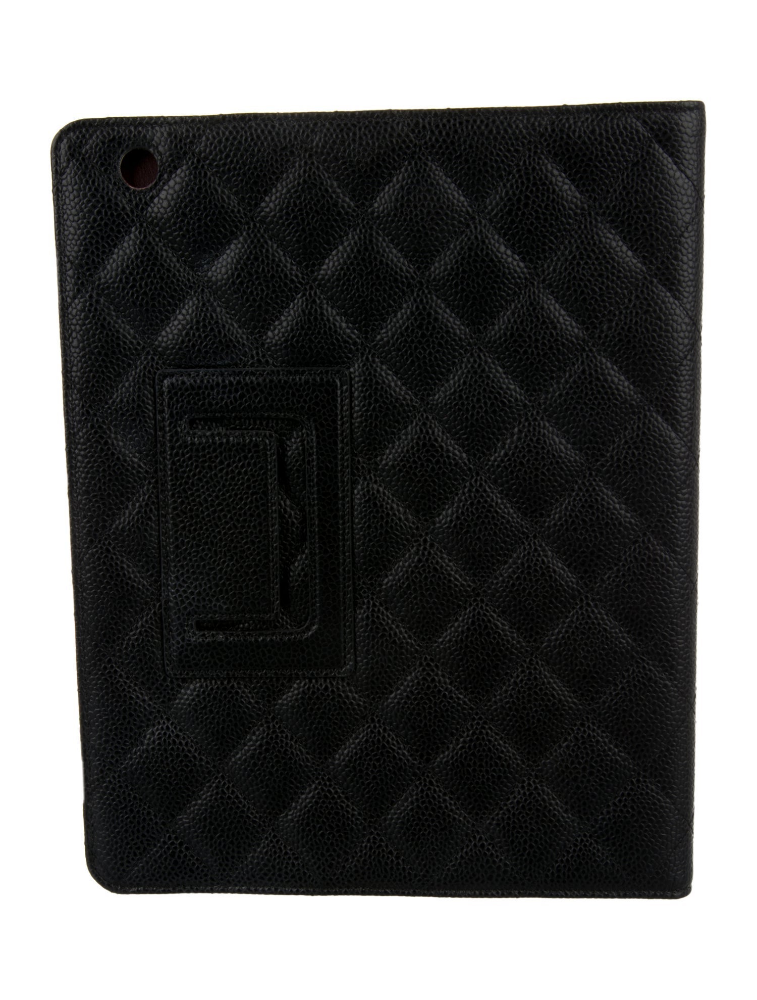 Chanel Caviar Quilted iPad Case