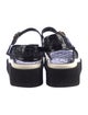 Chanel 2022 Interlocking CC Logo Sandals