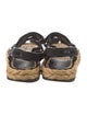 Chanel Interlocking CC Logo Mesh Espadrilles