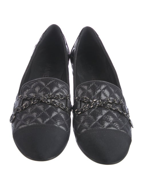 Chanel 2018 Interlocking CC Logo Loafers