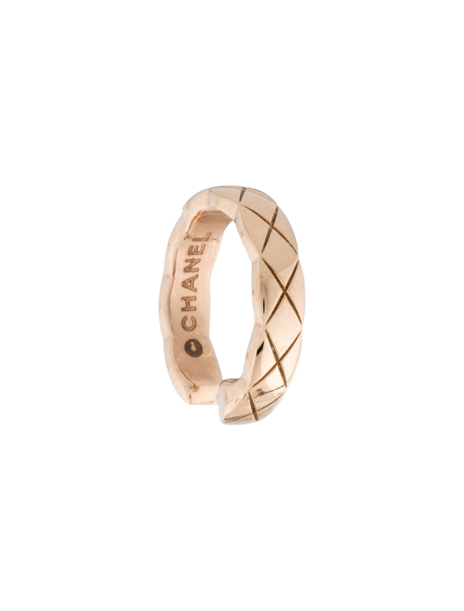 Chanel 18K Coco Crush Single Ear Cuff