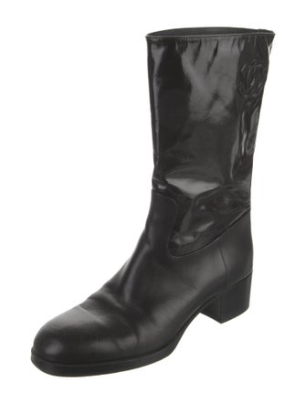 Chanel 2021 Leather Moto Boots