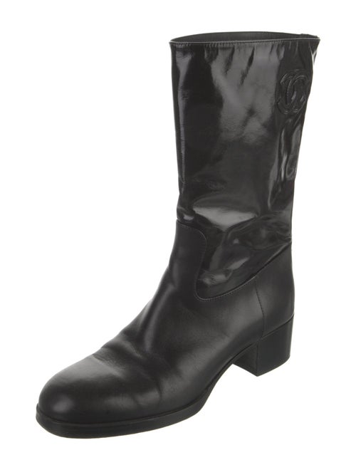 Chanel 2021 Leather Moto Boots