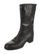 Chanel 2021 Leather Moto Boots