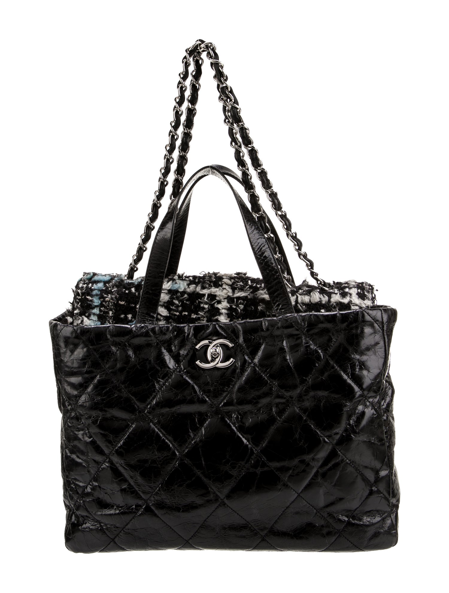 Chanel Tweed Portobello Shopping Tote