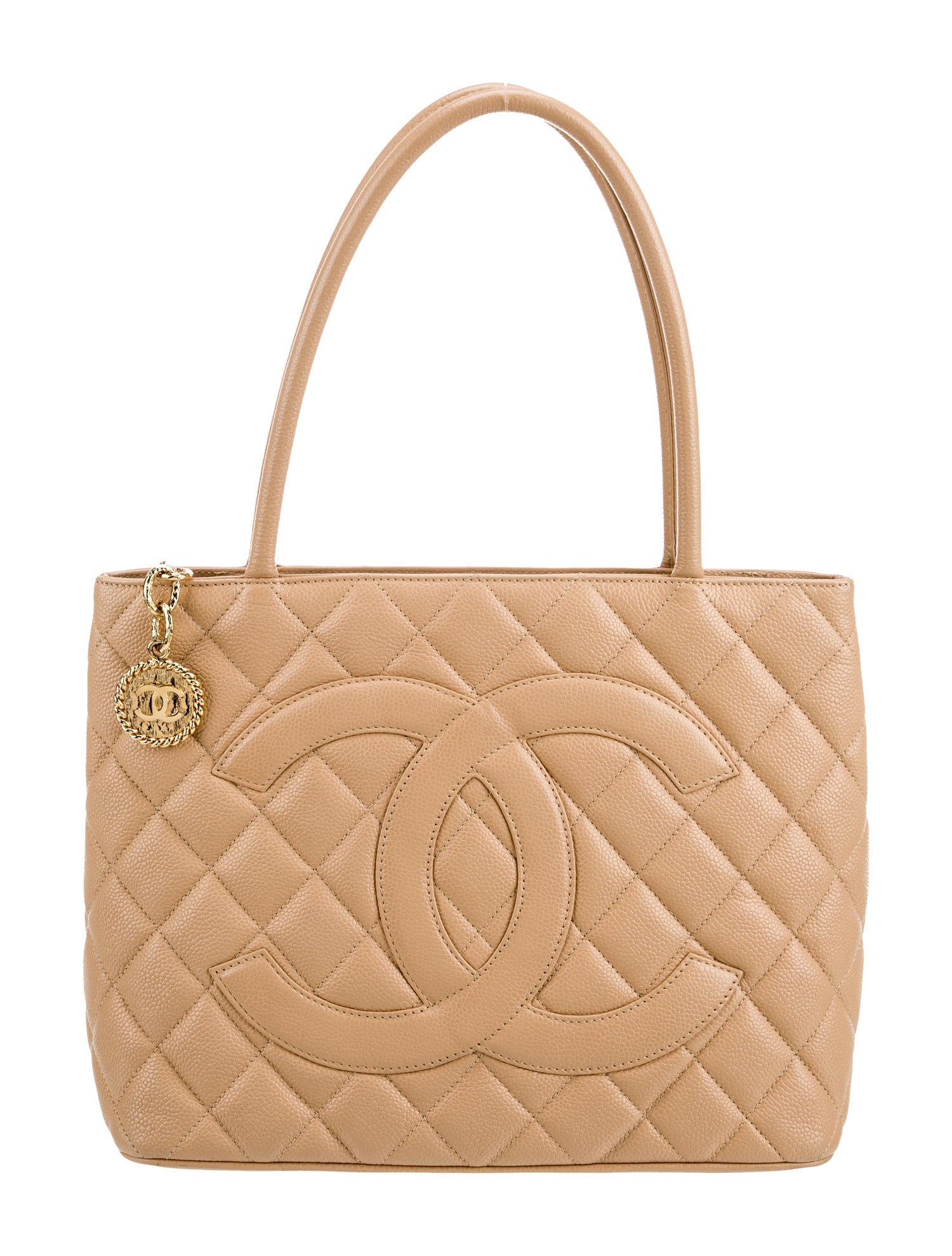 Chanel Caviar Medallion Tote