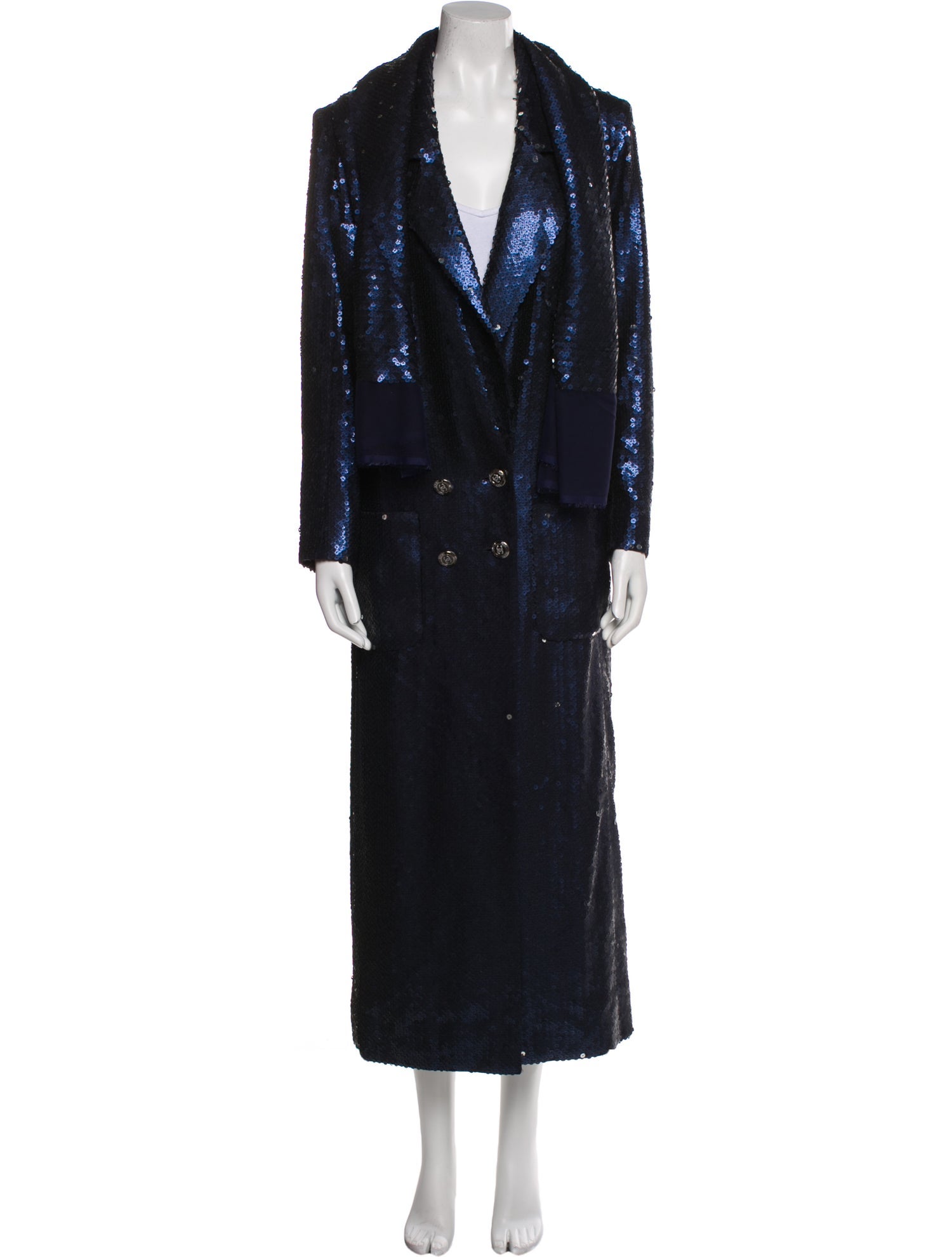 Chanel 2023 Silk Trench Coat