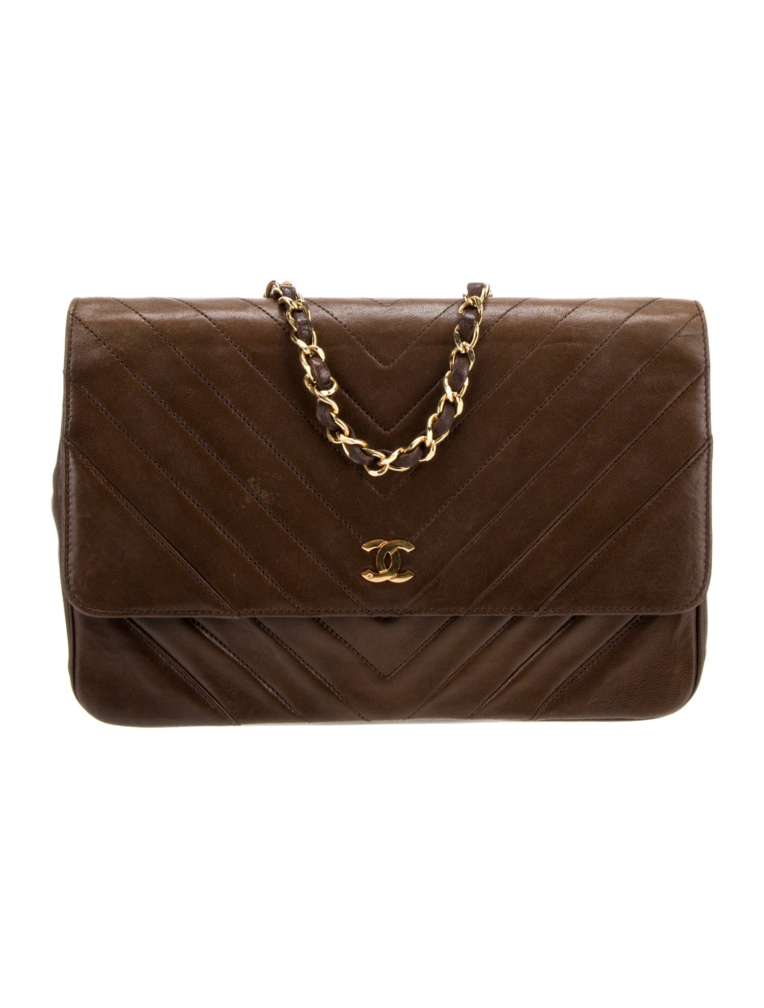 Chanel Chevron CC Shoulder Bag