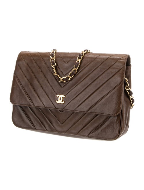 Chanel Chevron CC Shoulder Bag