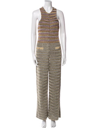Chanel 2024 Striped Jumpsuit