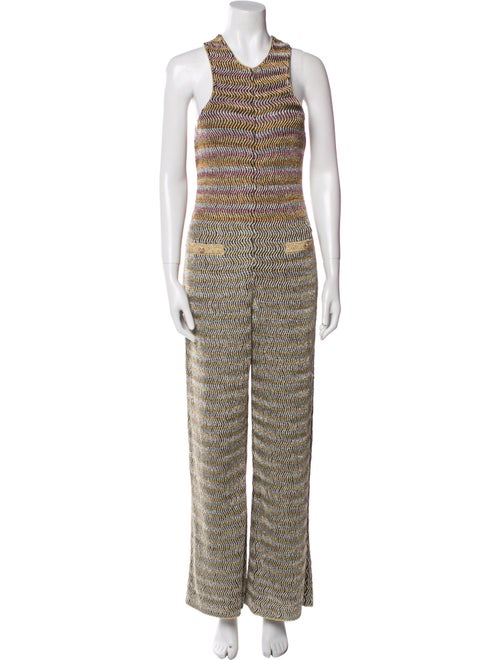 Chanel 2024 Striped Jumpsuit