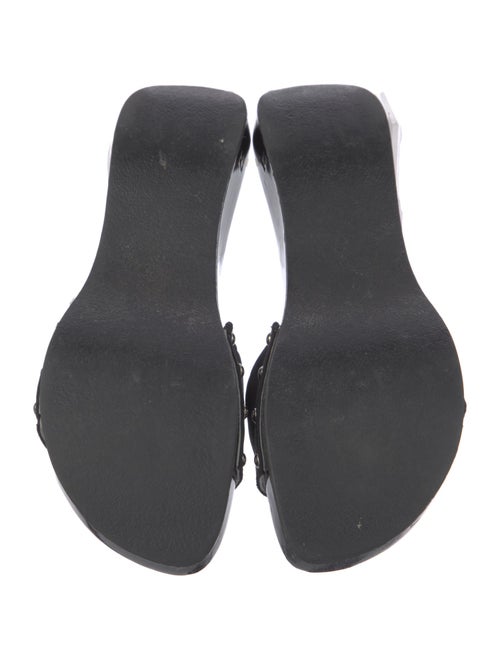 Chanel 2004 Interlocking CC Logo Slides