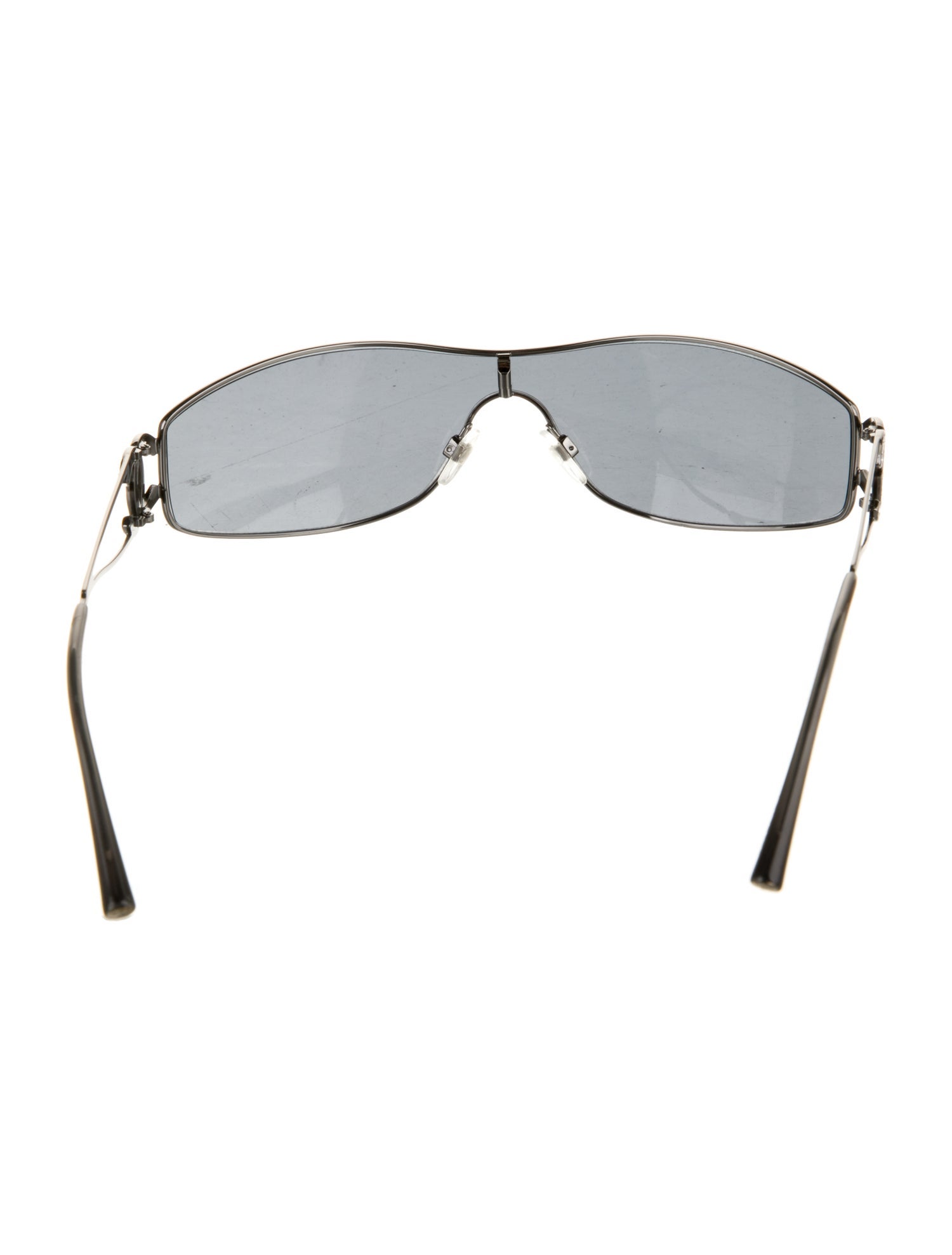 Chanel Interlocking CC Logo Shield Sunglasses