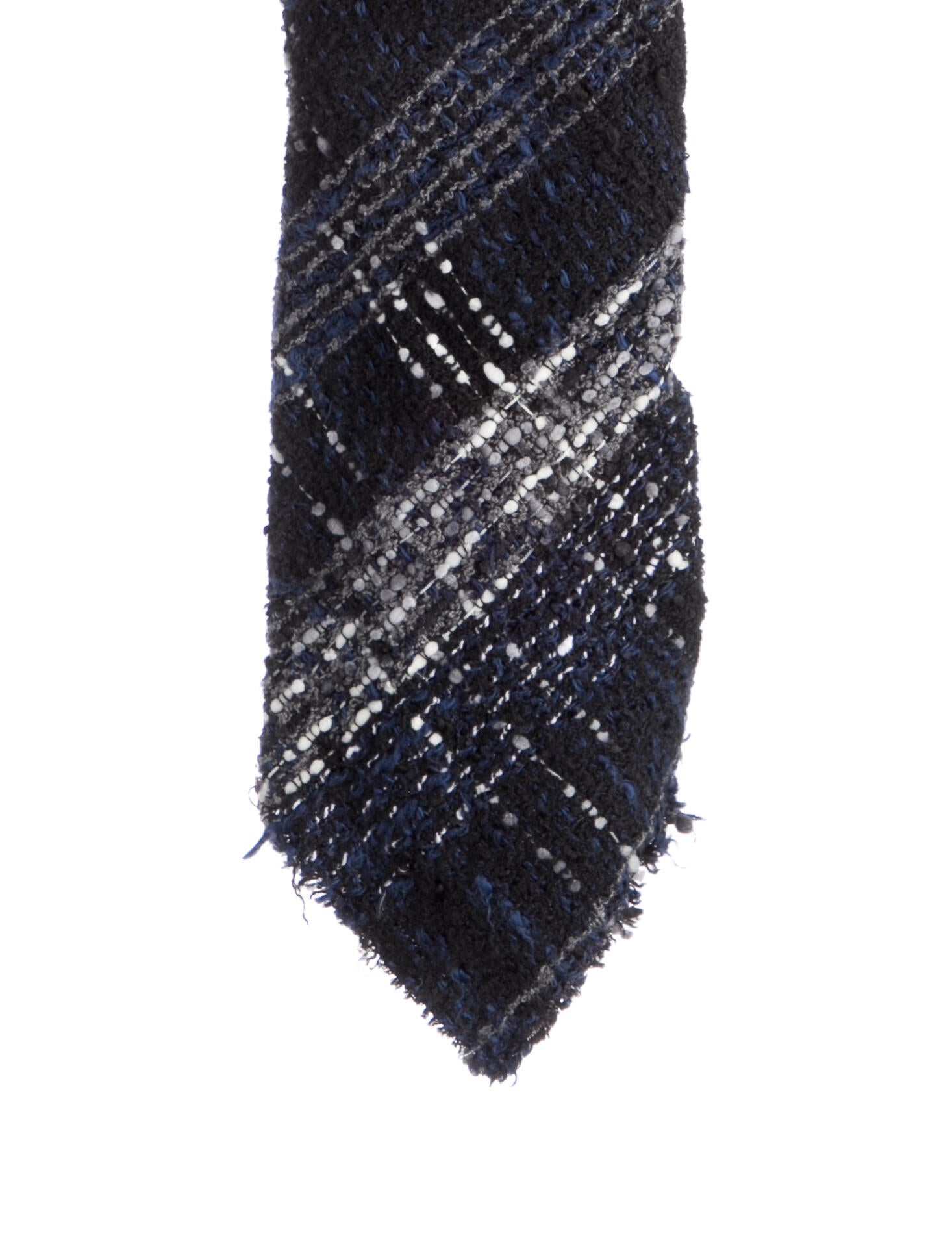 Chanel Tweed Tie