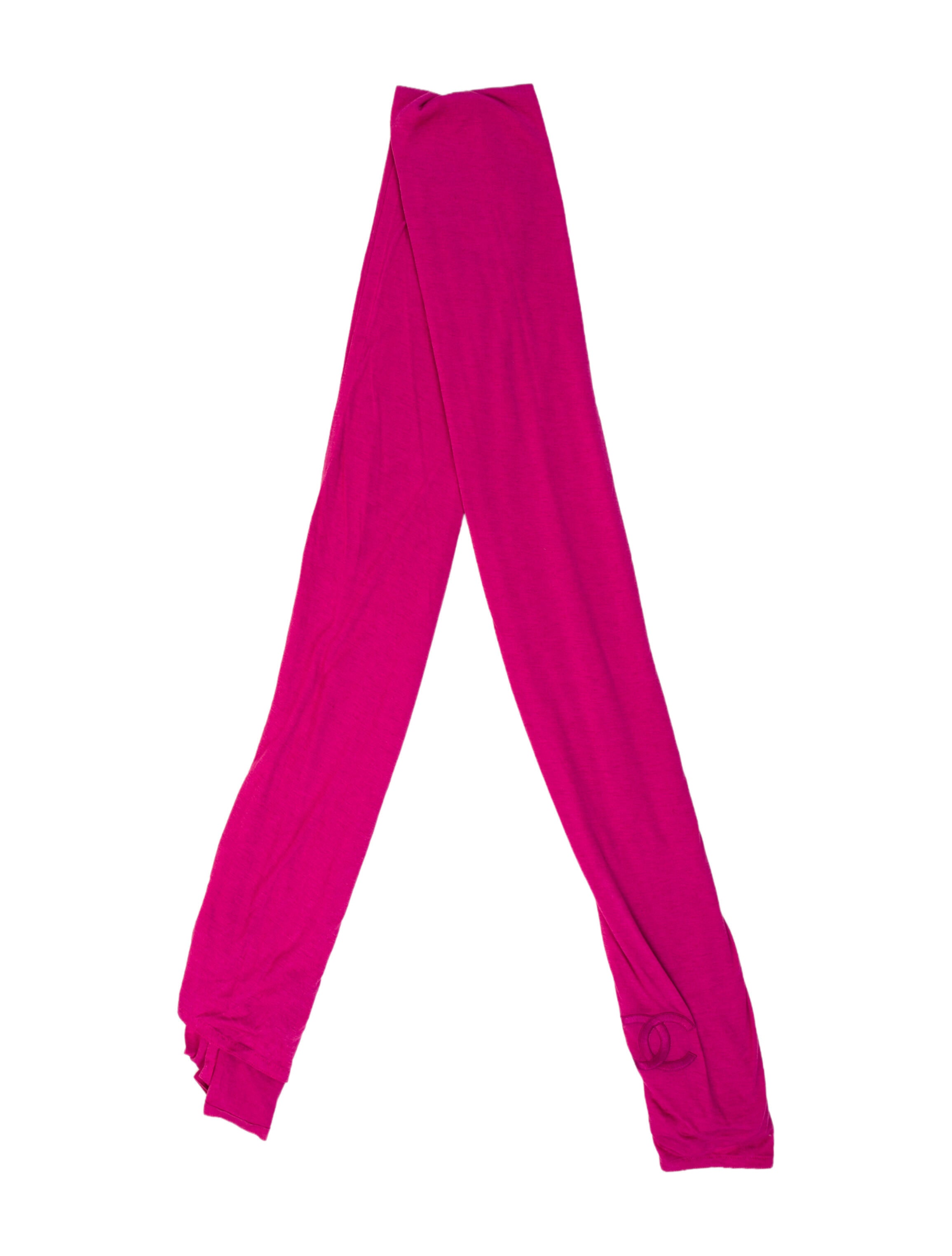 Chanel 2012 Interlocking CC Logo Scarf