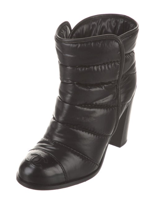 Chanel 2011 Interlocking CC Logo Boots