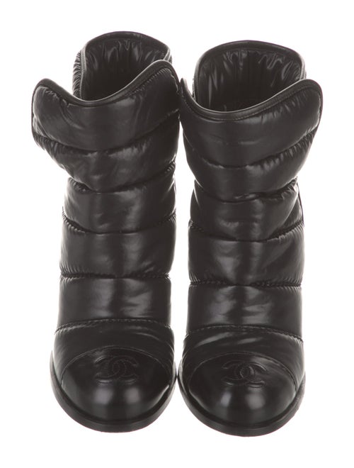 Chanel 2011 Interlocking CC Logo Boots