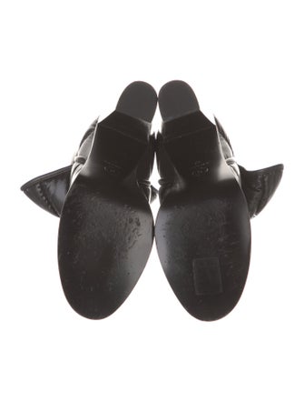Chanel 2011 Interlocking CC Logo Boots
