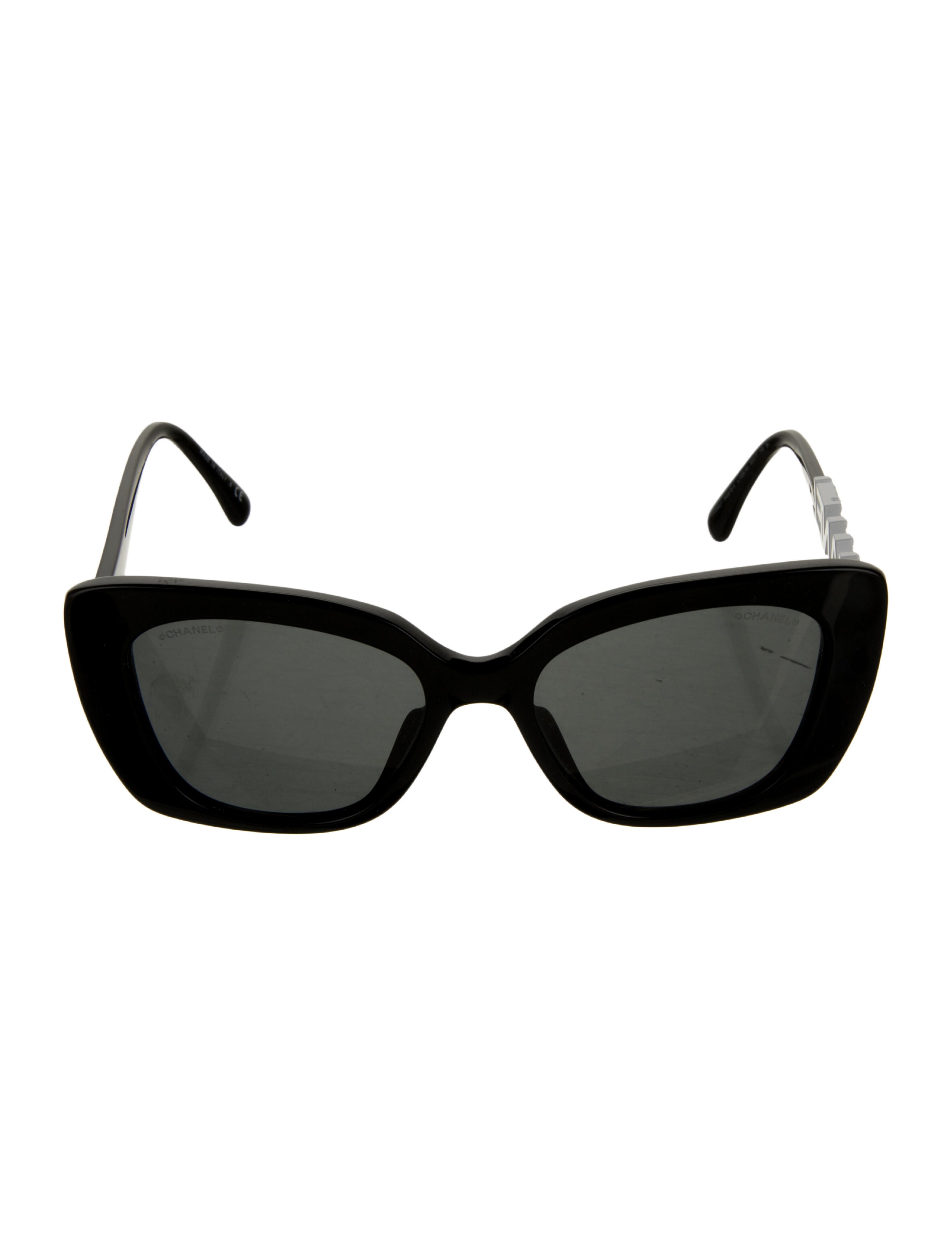 Chanel Interlocking CC Logo Oversize Sunglasses