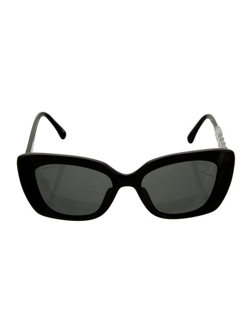Chanel Interlocking CC Logo Oversize Sunglasses