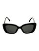 Chanel Interlocking CC Logo Oversize Sunglasses