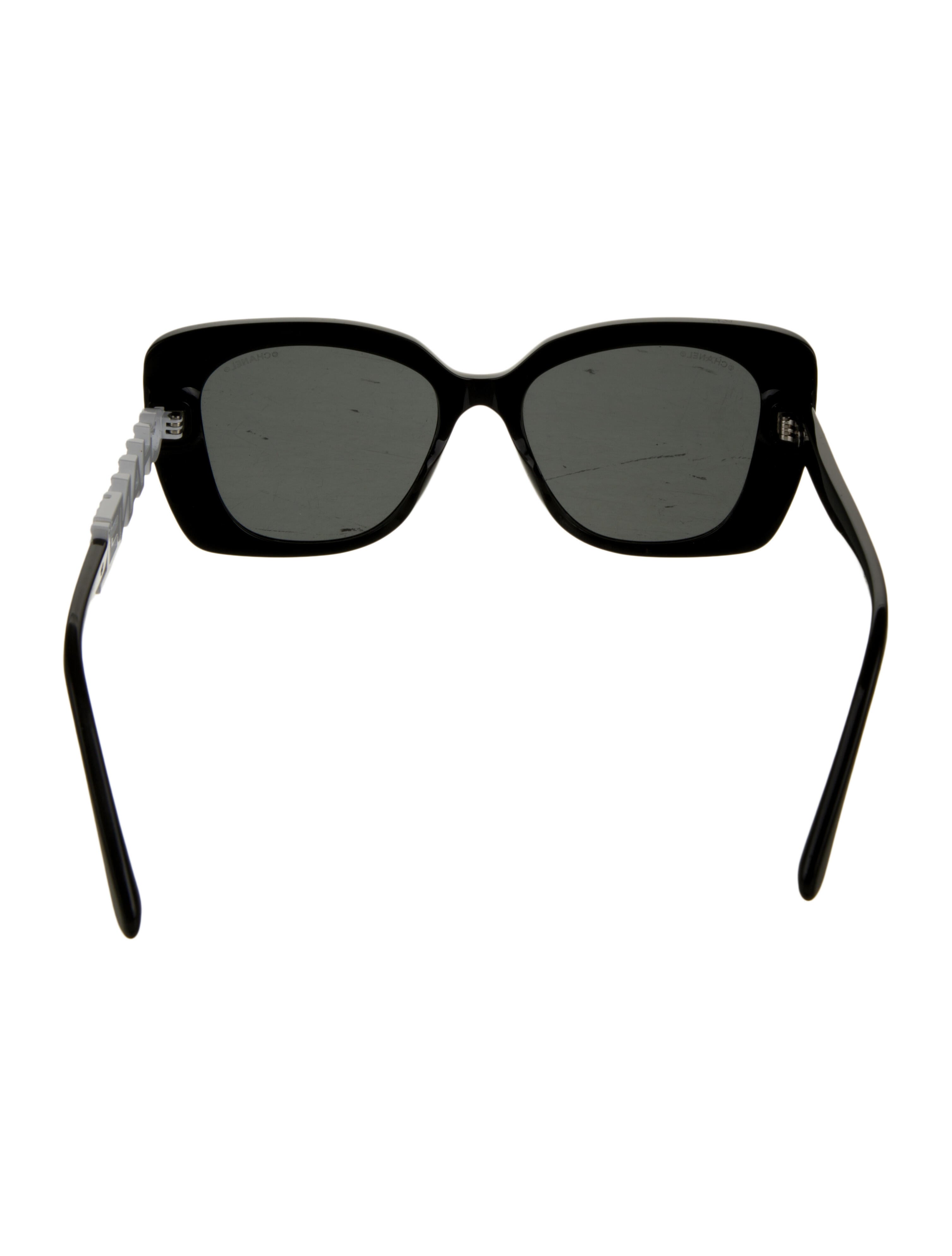 Chanel Interlocking CC Logo Oversize Sunglasses