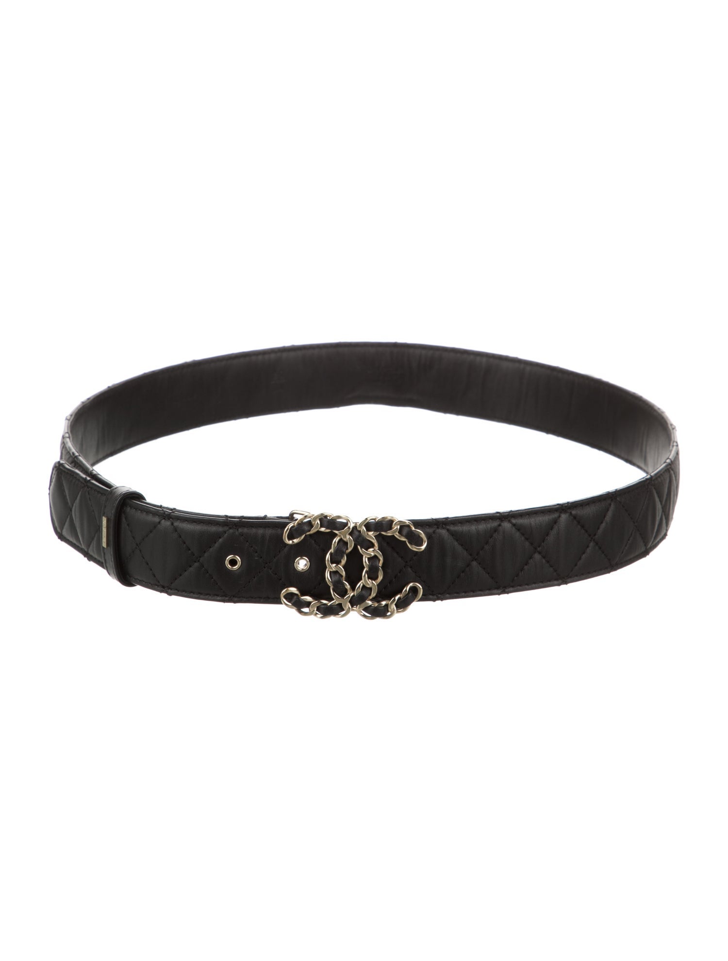 Chanel 2019 Interlocking CC Logo Waist Belt