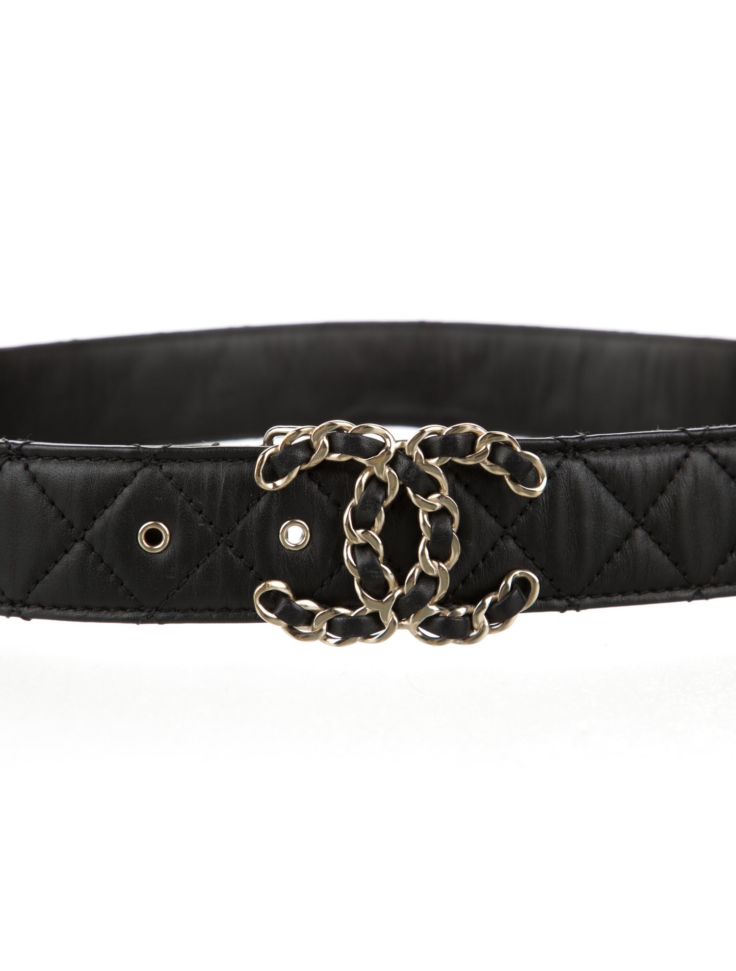 Chanel 2019 Interlocking CC Logo Waist Belt