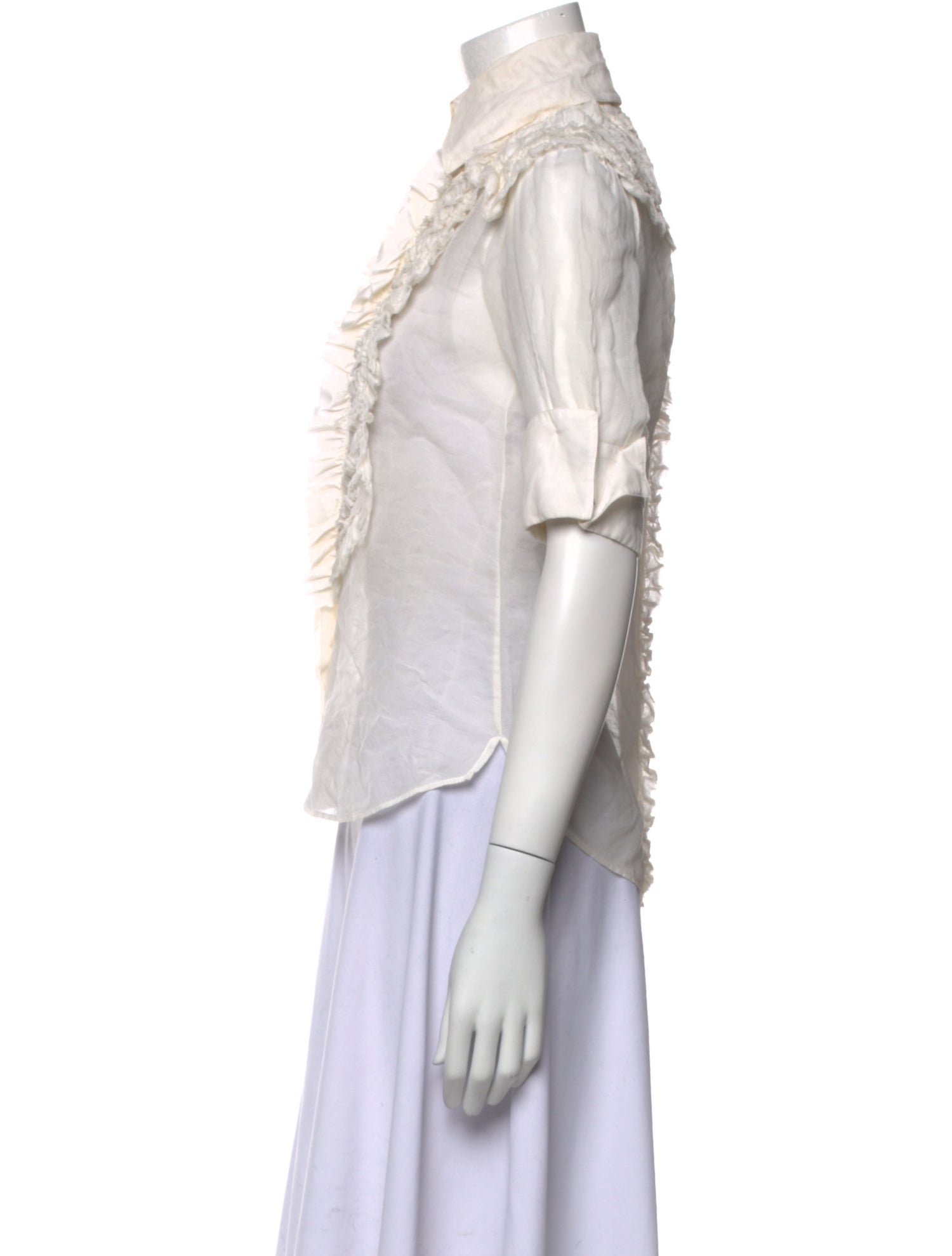 Chanel Vintage 2010 Button-Up Top