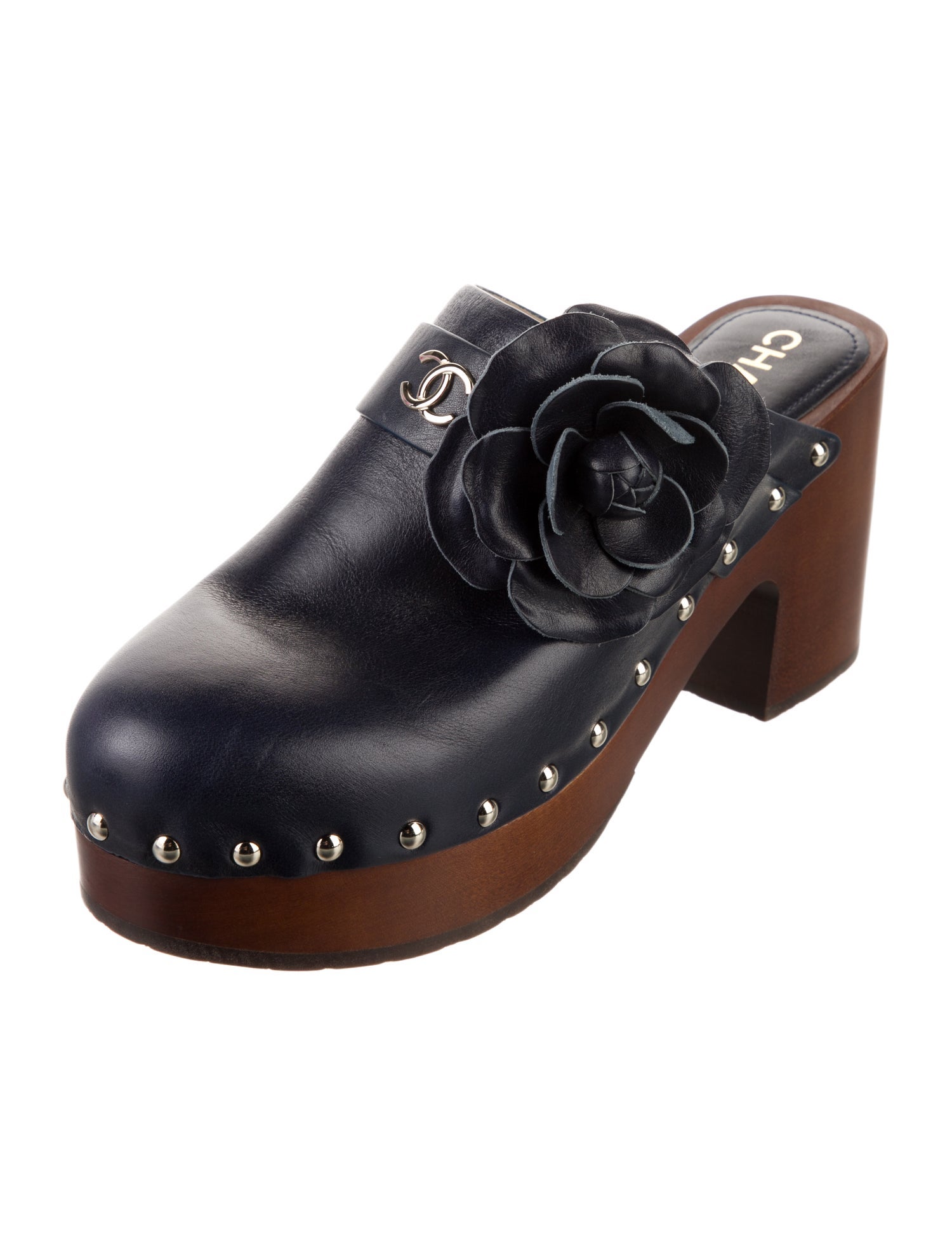 Chanel 2023 Interlocking CC Logo Mules