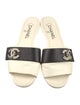 Chanel 2023 Interlocking CC Logo Slides
