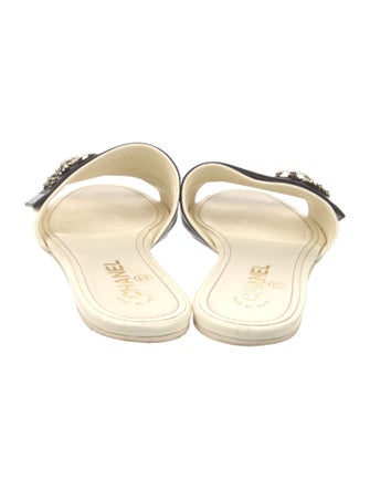Chanel 2023 Interlocking CC Logo Slides