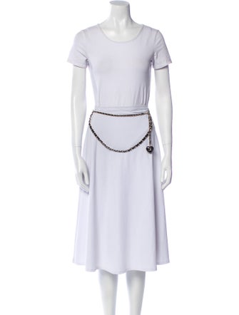 Chanel 2022 Interlocking CC Logo Chain-Link Belt